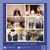 نشست خبری رئیس دانشگاه علوم پزشکی رفسنجان با اصحاب رسانه رفسنجان برگزار شد